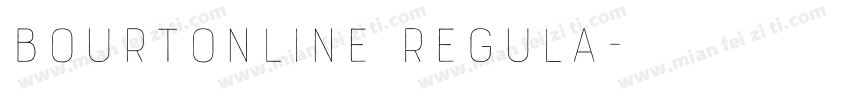 BourtonLine Regula字体转换